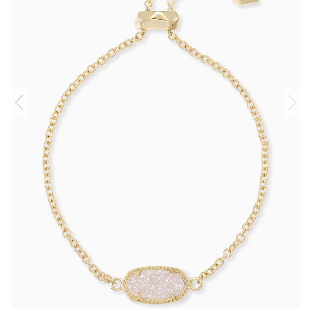 NWT Kendra Scott Elaina Adjustable Bracelet Drusy